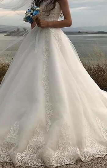 Prenses model Gelinlik - Görsel 3