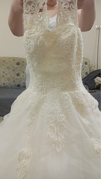 Prenses model Gelinlik - Görsel 5