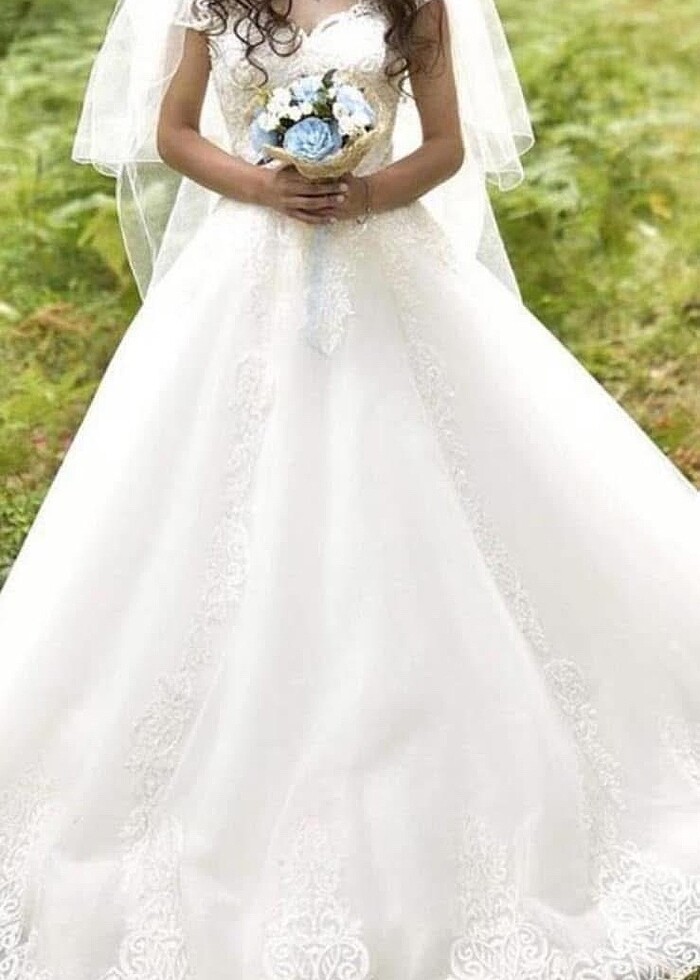 Prenses model Gelinlik - Görsel 2