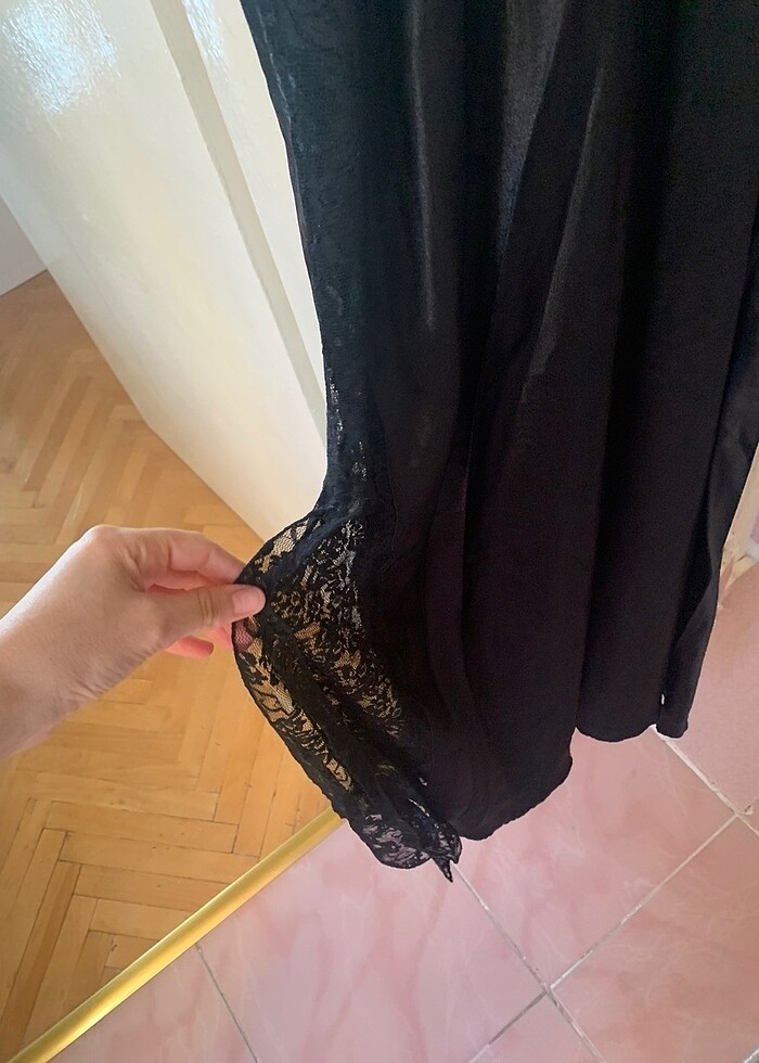 Saten gecelik - Görsel 4