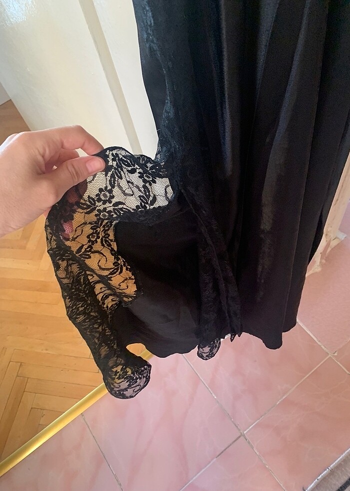 Saten gecelik - Görsel 5