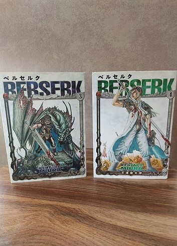 Beden Berserk Manga 1-2-3-4 Türkçe gerekli şeyler ve athica basım