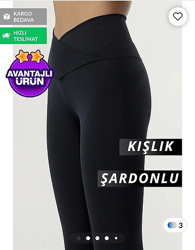 Kışlık kalın tayt