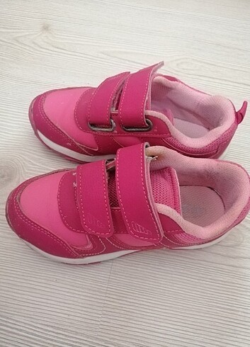 26 Beden Pembe kız bebek spor ayakkabı 