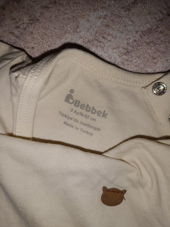 Kısa Kollu Pamuk Bebek Takımı - Görsel 3