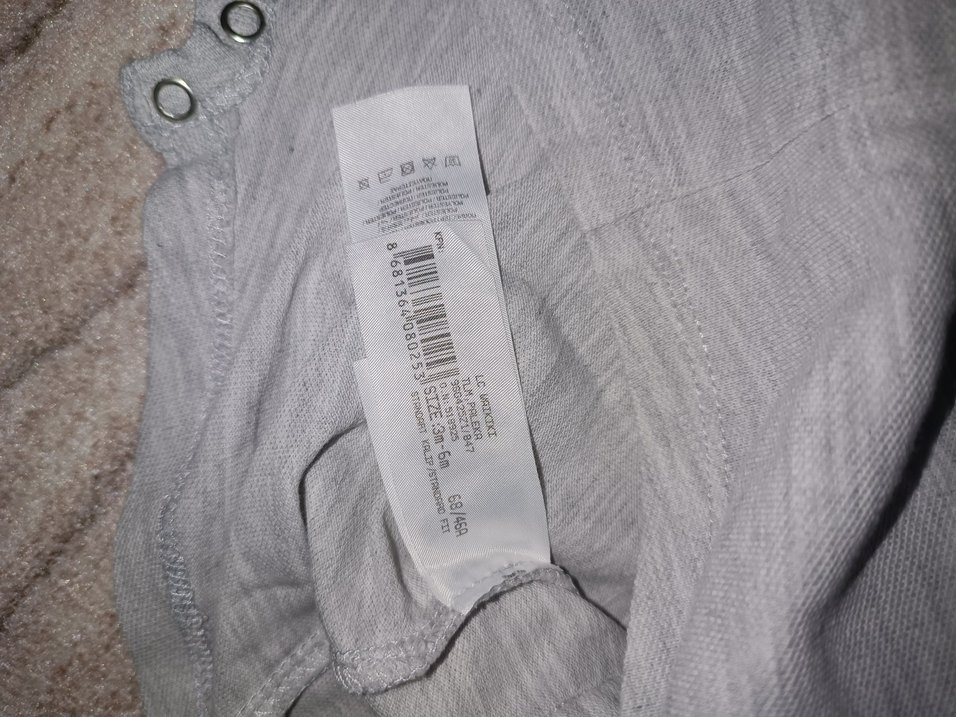 Pamuklu Kısa Kollu Bebek Tulum - Görsel 4