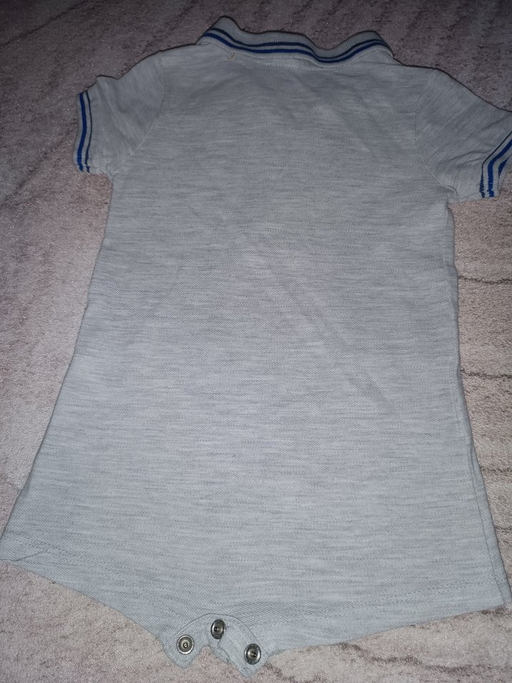 Pamuklu Kısa Kollu Bebek Tulum - Görsel 3