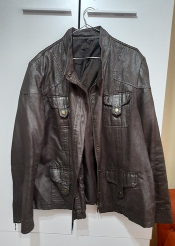 Deri Biker Ceket