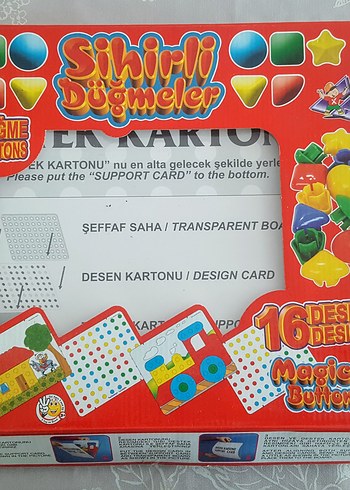 Matrax Oyuncak Sihirli Düğmeler 80 Parça - Görsel 2