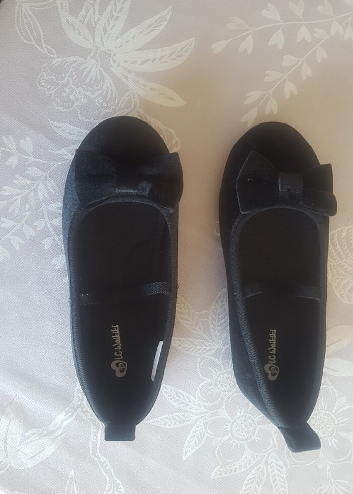 LCW STEPS Siyah Fiyonk Kız Çocuk Babet 29 numara - Görsel 2