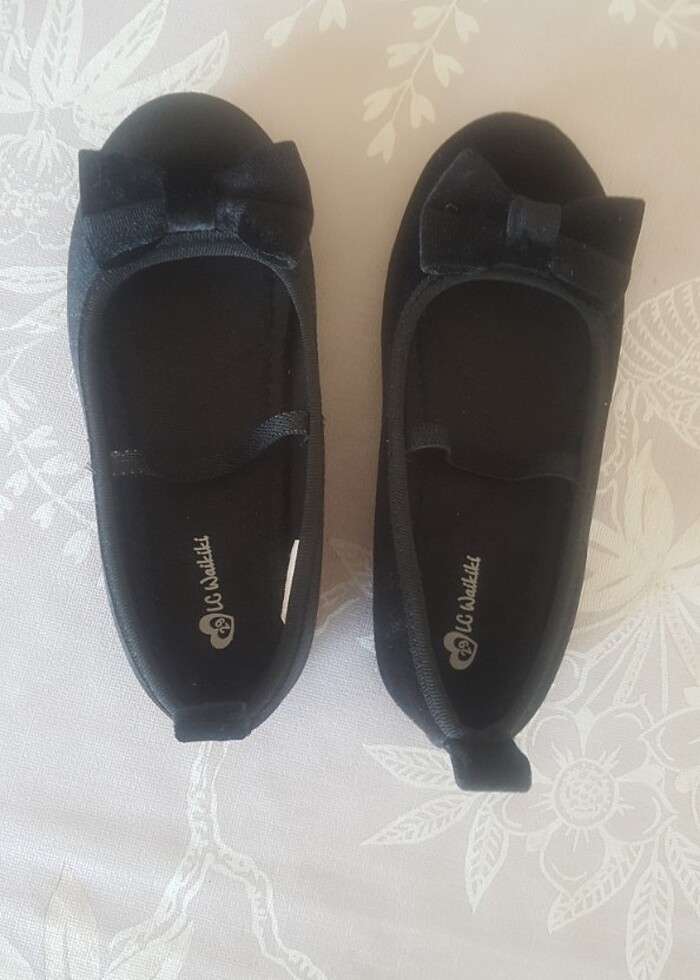 LCW STEPS Siyah Fiyonk Kız Çocuk Babet 29 numara - Görsel 3