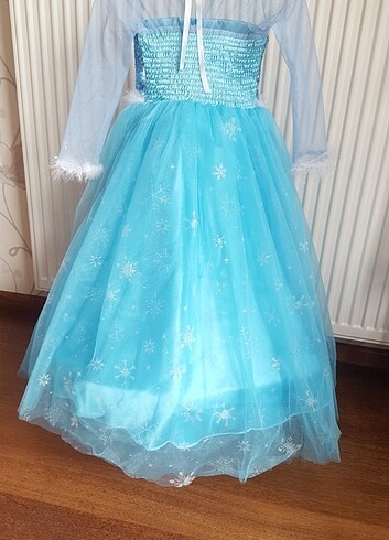 LC Waikiki Parti Selesi Tarlatanlı Frozen Elsa Kostümü