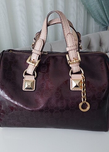  Beden bordo Renk Michael kors bordo orjinal speddy çanta 