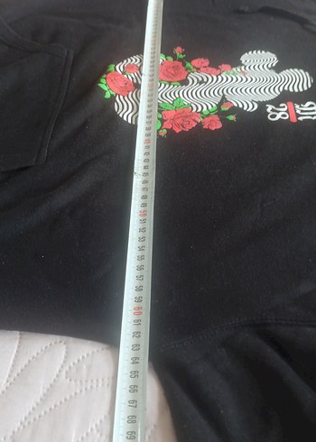 l Beden siyah Renk Disney Siyah Kapüşonlu Kadın Sweatshirt