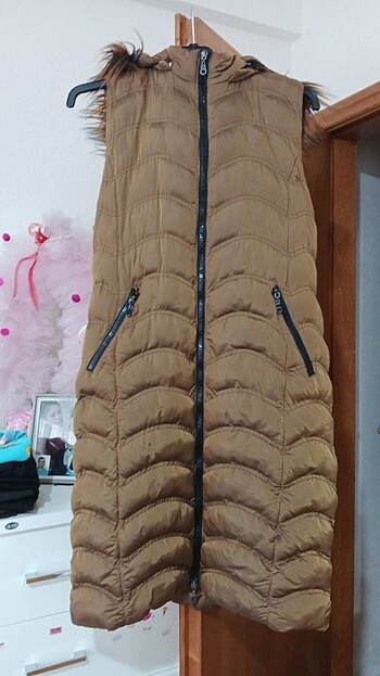 Diğer Sıfır kollu kapşonlu mont