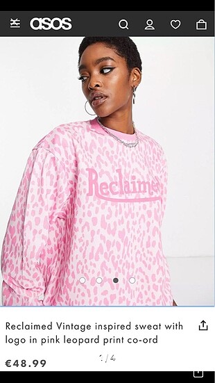 Oversize Reclaimed Vintage sweat