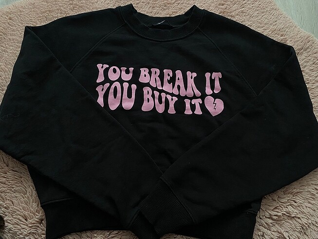 Crop sweatshirt