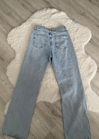 s Beden mavi Renk Gri Mavi Salaş Kesim Midi Boy Kadın Jean