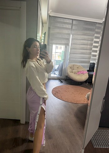 Lila Midi Kadın eşofman altı - Görsel 4