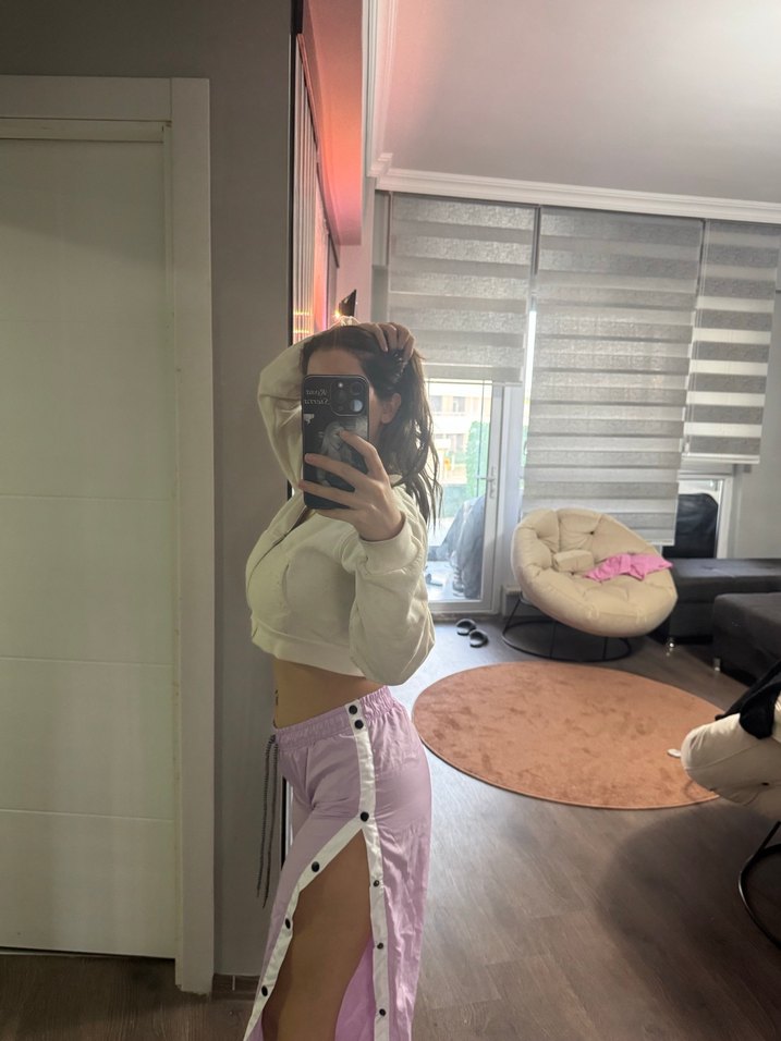 Lila Midi Kadın eşofman altı - Görsel 5