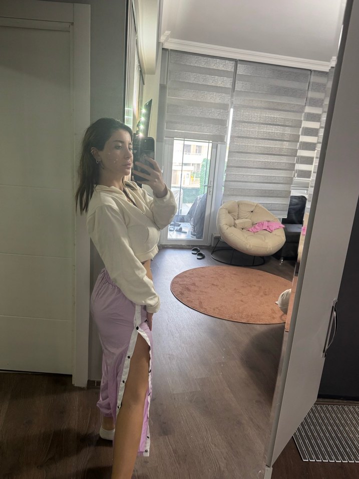 Lila Midi Kadın eşofman altı - Görsel 4