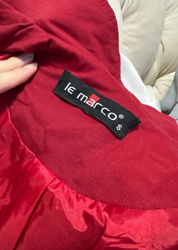 Kırmızı Kadın Süet Midi Trençkot - Görsel 10