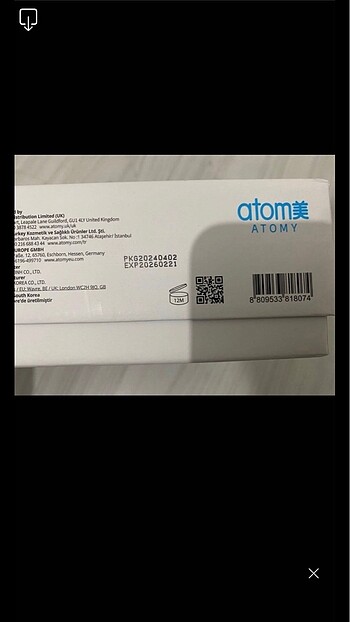 Diğer Atomy Absolute Set