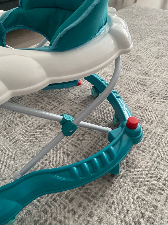Turkuaz Renkli Bebek Yürüteci - Görsel 2