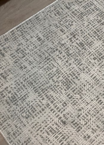 Gri Modern Desenli Halı - Görsel 2