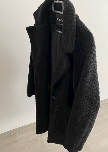 BIGDART Siyah Kabarık Kaban - Görsel 5