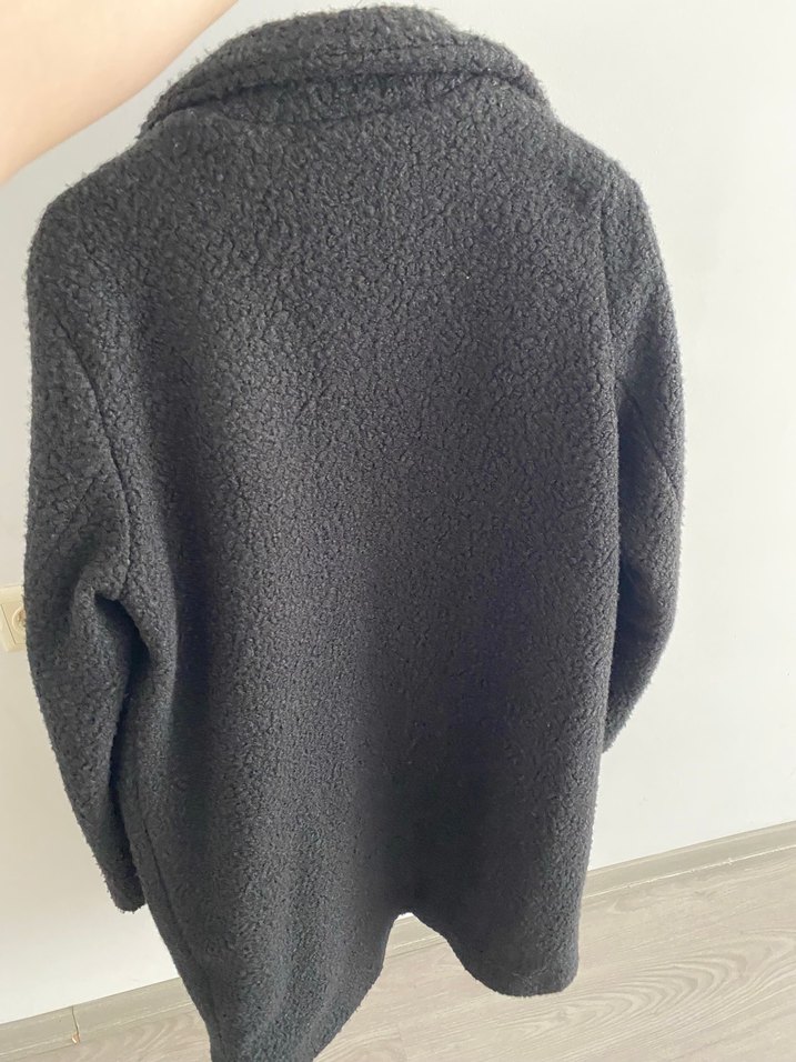 BIGDART Siyah Kabarık Kaban - Görsel 4