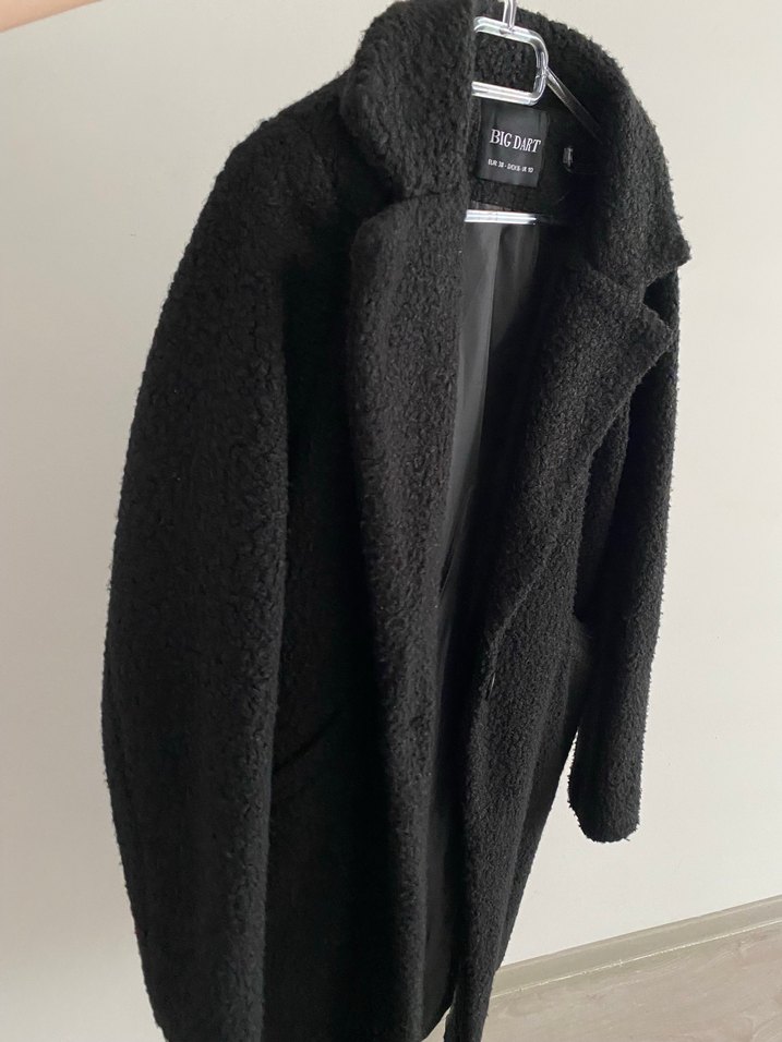 BIGDART Siyah Kabarık Kaban - Görsel 2