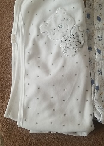 Nakışlı Pamuklu Bebek Uyku Örtüleri - Görsel 3