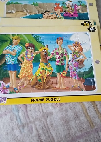 Fisher Price Scooby-Doo Çerçeve Puzzle 48 Parça 10 tane 150 tl