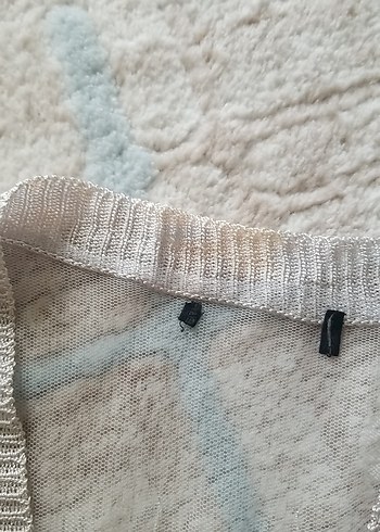 Nakışlı Beyaz Bohem Kız Bolero - Görsel 4