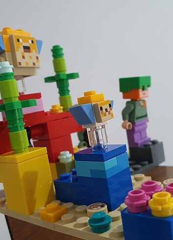 Lego figür Ve blok