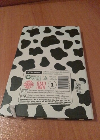Beden Renk Günlük Defter