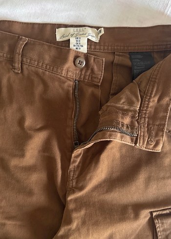 H&M AçıkKahverengi kargoErkek Pantolon