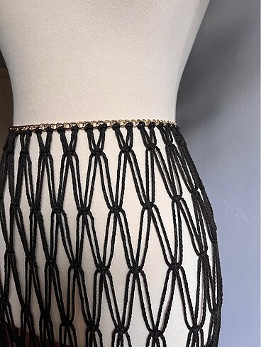 Makrome pareo, plaj eteği - Görsel 5