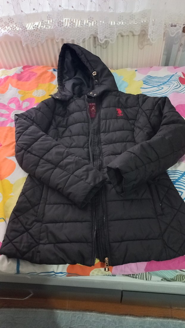 u.s polo Kadın Kışlık Mont - Görsel 3