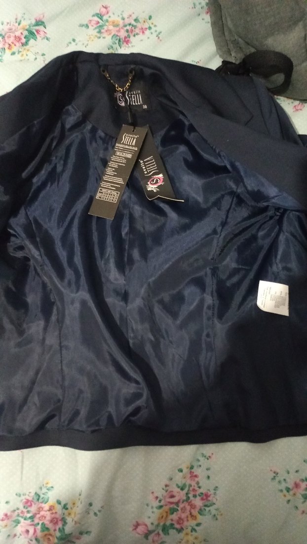 Lacivert Kadın Blazer Ceket - Görsel 3