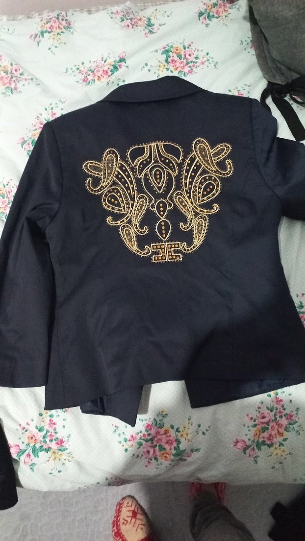 Lacivert Kadın Blazer Ceket - Görsel 5