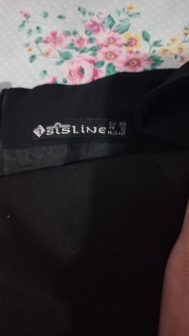 Siyah Midi Elbise - Görsel 4