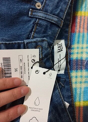 Orjinal Zara kot pantolon