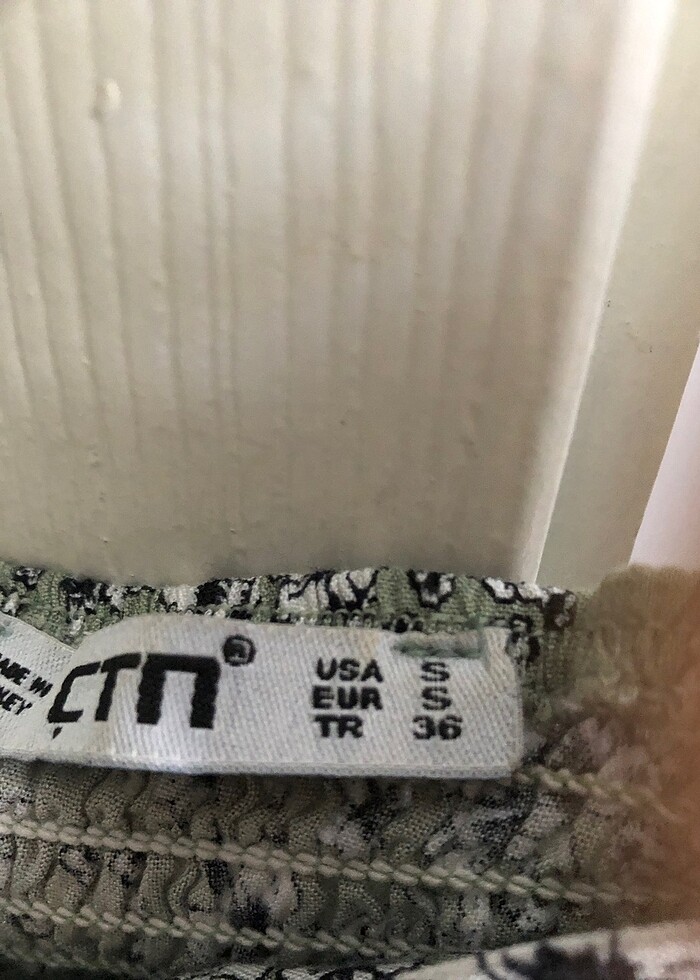 Mini krop / şık bluz - Görsel 3