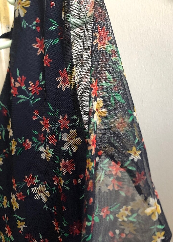 Bluz tül detaylı - Görsel 2