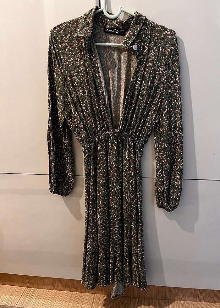 Midi boy elbise - Görsel 2