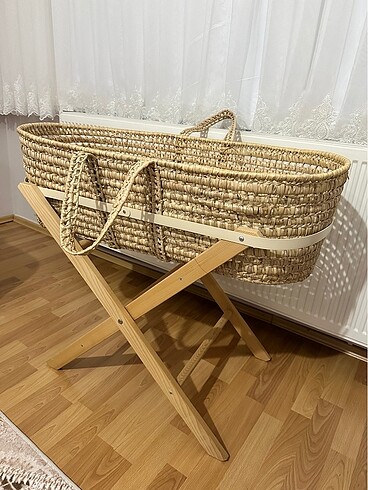 Funna baby hasır sepet beşik