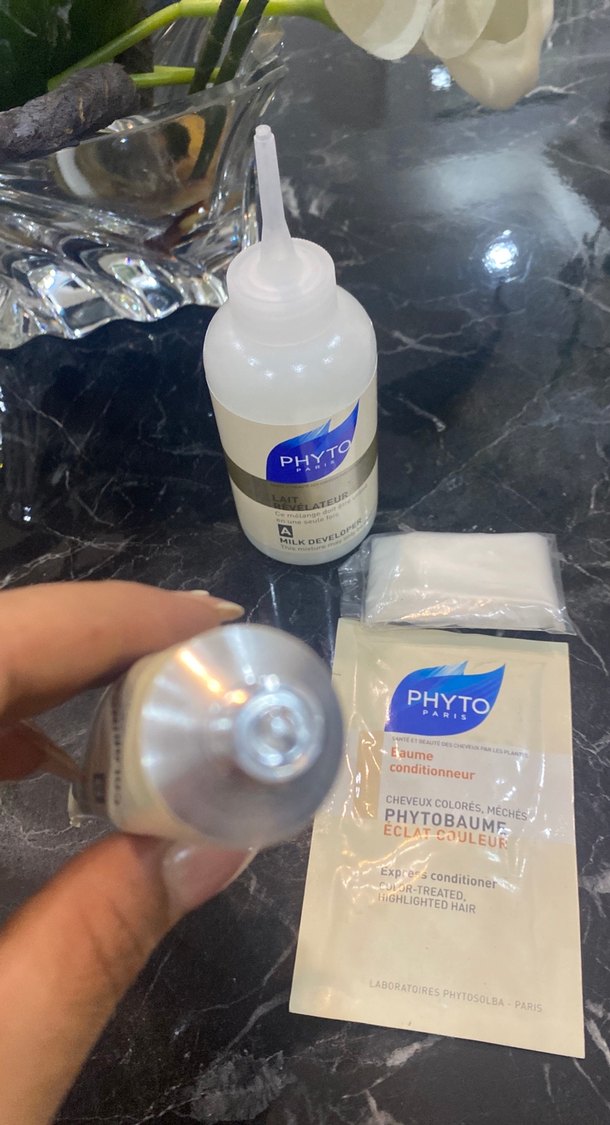 Phyto Saç Rengi Açıcı ve Bakım Seti Acık kestane - Görsel 2