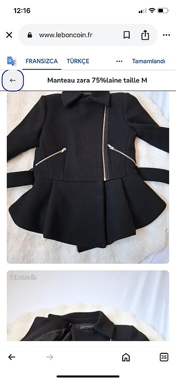 Zara Ürün sıfırdır